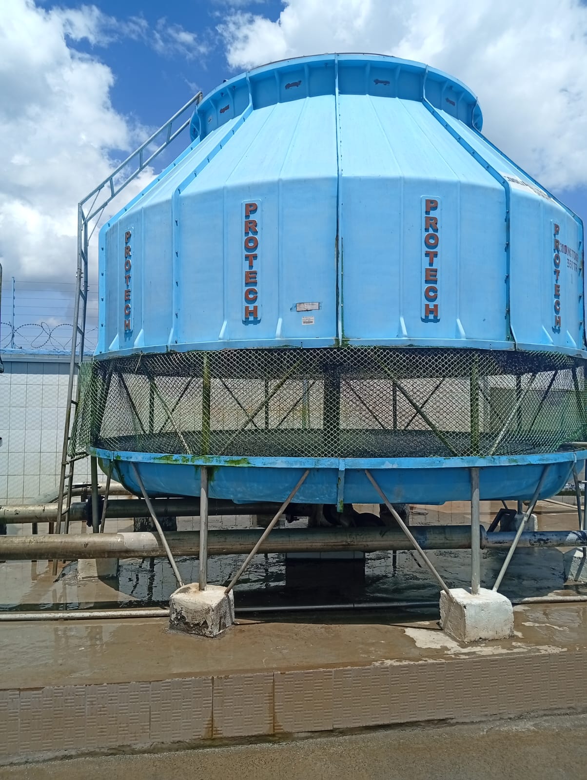 Cooling tower water treatment